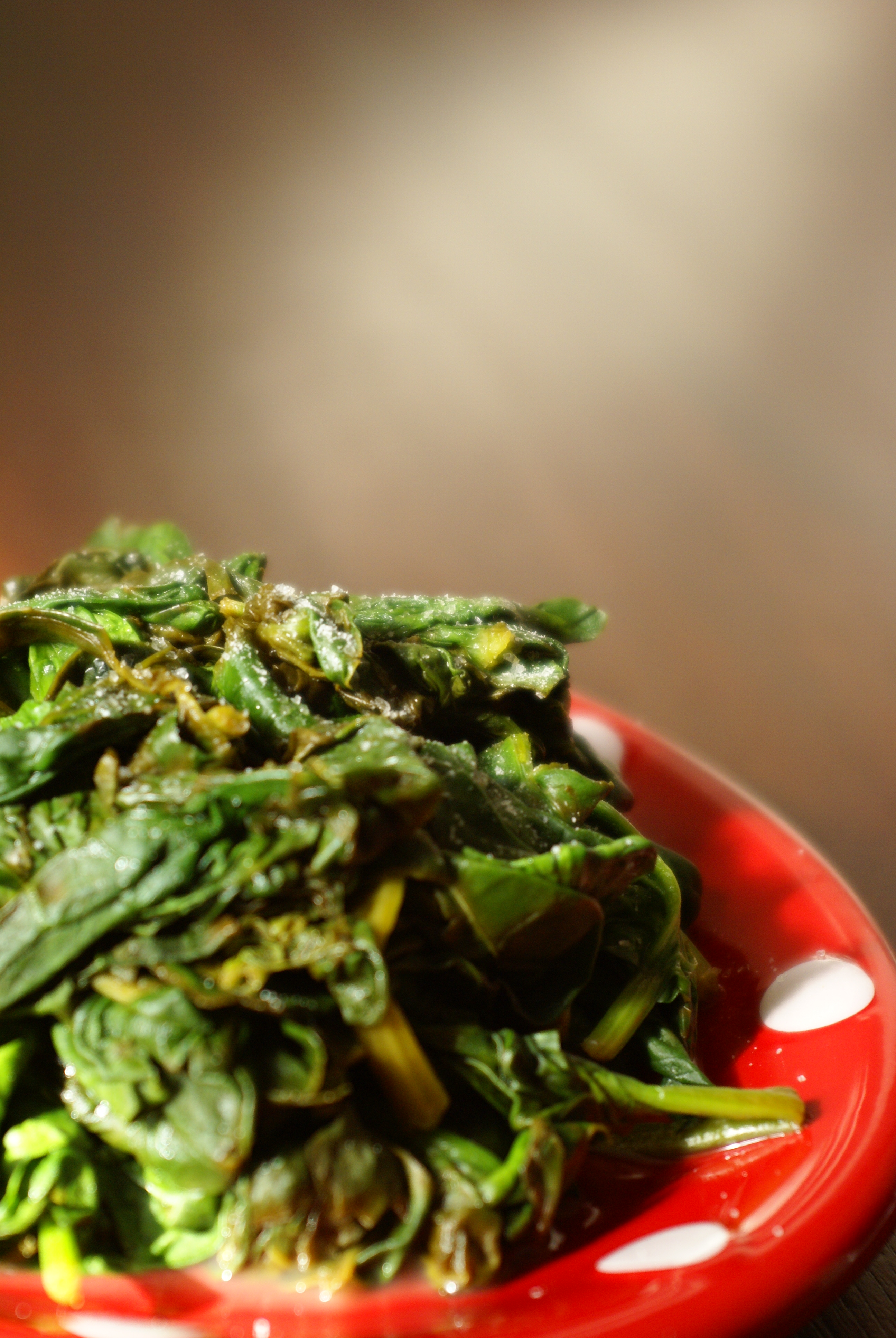 Wilted Spinach