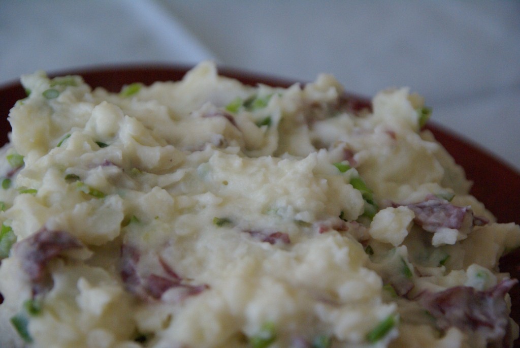 smashed potatoes